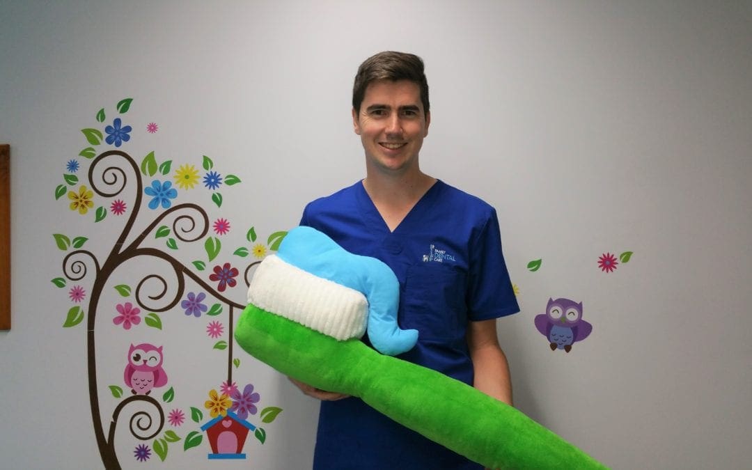 Campbelltown Family Dental Care Luke and toothbrush