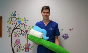 Campbelltown Family Dental Care Luke and toothbrush